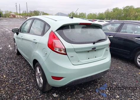 2017 Ford Fiesta Se из США, поврежденный, VIN 3FADP4EJ0HM156866